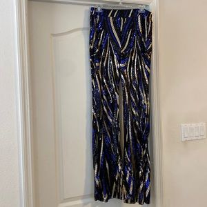 Sequin GLITTER Sheer Party Pants with slight Bell Bottom and under shorts!